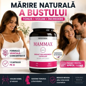 Mammax Capsule Pentru Mărirea Bustului 30buc
