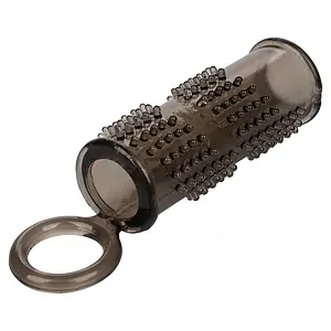 Manșon Penis Pleasure Enhancer Gri pe SexLab