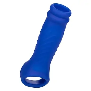 Manșon Penis Wave Extension Albastru pe SexLab