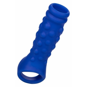 Manșon Penis Beaded Extension Albastru pe Sexlab.ro
