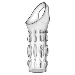 Manșon Penis Performance Studed Transparent pe SexLab
