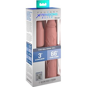 Prelungitor Penis Silicon 22.9 Cm Insertie 21.1 Cm