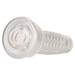 Manșon Stroker Pump CalExotics Transparent pe SexLab