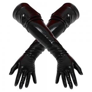 Mănuși Late X Avalyn Negru pe Sexlab.ro