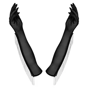 Mănuși Obsessive Milladis Negru pe SexLab