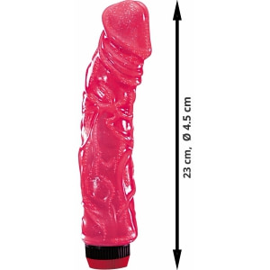 Marele Vibrator Moale Și Fin Roz