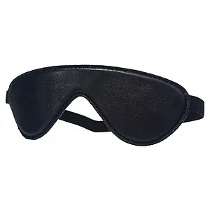 Mască Blindfold Lamb Leather pe SexLab
