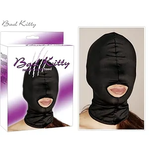 Masca Bad Kitty Head Mask Mouth — Neagră, Discretă pe Sexlab.ro