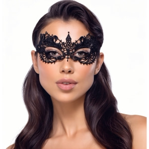 Masca Brodată Elegantă Cottelli Collection Unisize Negru Masca Brodată Elegantă Cottelli Collection Unisize Negru pe Sexlab.ro