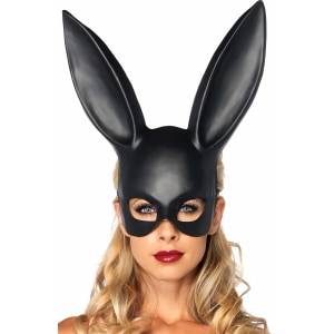 Mască de Iepuraș Masquerad Negru pe Sexlab.ro