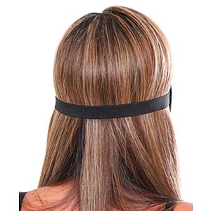 Mască Deluxe Fantasy Love Negru