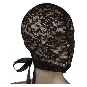 Mască Scandal Corset Lace Negru pe SexLab