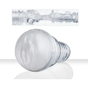 Fleshlight Ice Lady Crystal Pret Textura Interioara Crystal Fleshlight Ice