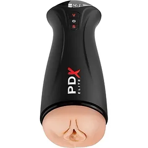 Masturbator Pipedream PDX Elite Auto-Sucțiune Texturată pe SexLab