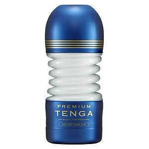 Masturbator Premium Tenga Rolling Head Albastru pe SexLab