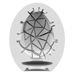 Masturbator Satisfyer Egg Crunchy Portocaliu