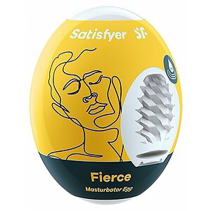 Masturbator Satisfyer Egg Fierce Galben Masturbator Satisfyer Egg Fierce Galben pe Sexlab.ro