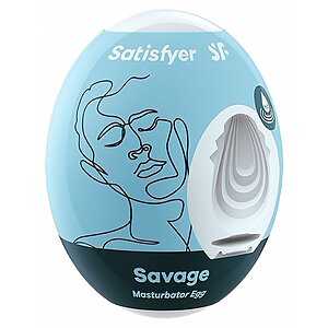 Masturbator Satisfyer Egg Savage Albastru Masturbator Satisfyer Egg Savage Albastru pe Sexlab.ro