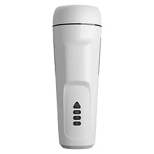 Masturbator Sienna Cu Vibrații Voce Și Sucțiune Alb Masturbator Sienna Cu Vibrații Voce Și Sucțiune Alb pe SexLab