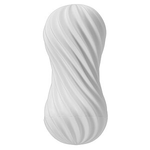 Masturbator Tenga Flex Silky Alb pe SexLab