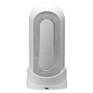 Masturbator Tenga Flip Zero Electronic Alb pe SexLab