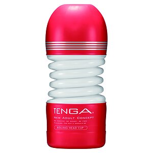 Masturbator Tenga Rolling Head Cup Medium Roșu pe SexLab