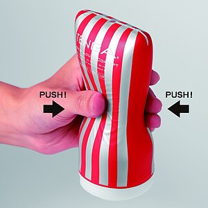 Masturbator Tenga Squeeze Tube Cup Medium Alb