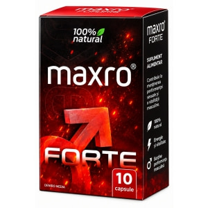 Pastile MaxRo FORTE Pentru Potență Bărbați 10 buc