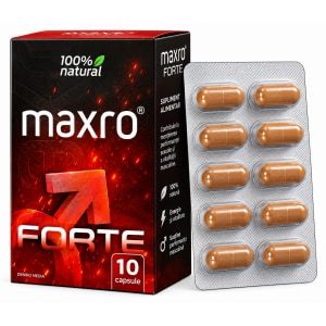 Pastile MaxRo FORTE Pentru Potență Bărbați 10 buc Pastile MaxRo FORTE Pentru Potență Bărbați 10 buc pe Sexlab.ro