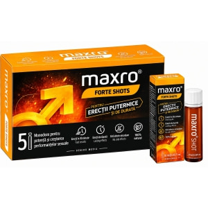 Maxro Forte Shots (5 shoturi de 10ml) Maxro Forte Shots (5 shoturi de 10ml) pe Sexlab.ro