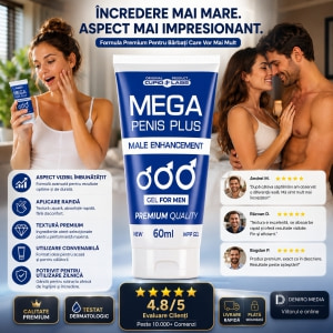 Mega Penis Plus Gel Mărire Și Volum 60 ml