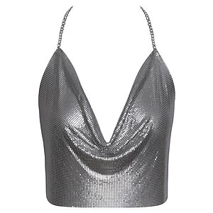 Metal Top Cottelli Collection Argintiu pe SexLab