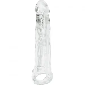 Mighty 3 Inch Penis Extension Transparent pe SexLab