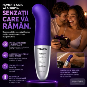 Mini Vibrator Viberette Punctul G Mov