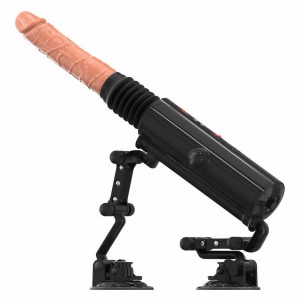 Mistress Sex Machine – 9 Frecvențe, Telecomandă 10m Negru