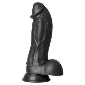 Monstru Preistoric Vibrant 22 cm – 9 Moduri, Reîncărcabil Negru pe Sexlab.ro