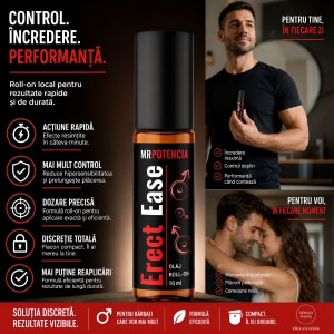 Mr Potencia Erect Ease — Roll-on 10 ml, Impuls