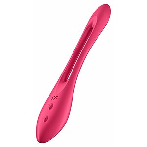 Multi Vibrator Satisfyer Elastic Joy Roșu pe SexLab