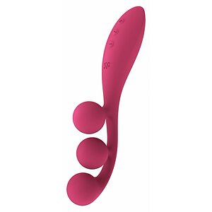 Multi-Vibrator Satisfyer Tri Ball 1 Rosu pe SexLab