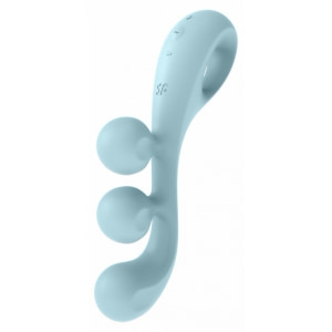 Multi Vibrator Satisfyer Tri Ball 2 Albastru pe Sexlab.ro