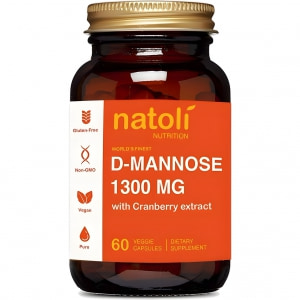 Natoli D-Manoză 1300mg Cu Merișor Pentru Tract Urinar 60buc Natoli D-Manoză 1300mg Cu Merișor Pentru Tract Urinar 60buc pe Sexlab.ro