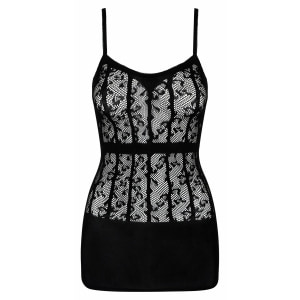 Neglijeu Damă Obsessive D605 Negru XL-2XL