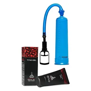 Pachet Promoțional Gel Titan și Pompă Mărirea Penisului pe SexLab