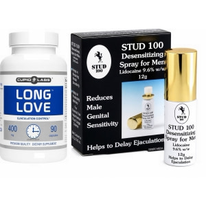 Pachet Spray Stud 100 Și Pastile Long Love Pachet Spray Stud 100 Și Pastile Long Love pe Sexlab.ro