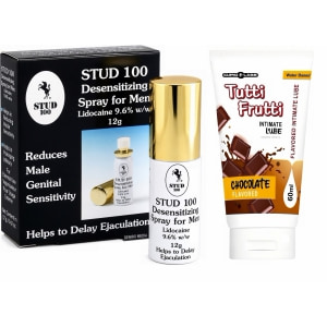 Pachet Spray Stud 100 Original + Lubrifiant Pentru Sex Oral Chocolate 100ml Pachet Spray Stud 100 Original + Lubrifiant Pentru Sex Oral Chocolate 100ml pe Sexlab.ro