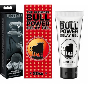 Pachet Set Limited Edition Lovers Fantasy Negru + Gel Ejaculare Prematură Bull Power Delay 30ml Pachet Set Limited Edition Lovers Fantasy Negru + Gel Ejaculare Prematură Bull Power Delay 30ml pe Sexlab.ro