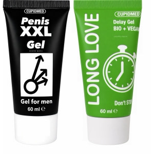 Pachet Gel Ejaculare Precoce Long Love 50ml + Gel Mărirea Penisului Mr XXL Gel 50ml Pachet Gel Ejaculare Precoce Long Love 50ml + Gel Mărirea Penisului Mr XXL Gel 50ml pe Sexlab.ro