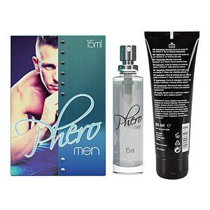Pachet Cremă Erecție Penis XXL 80ml + Parfum cu Feromoni Pheromen 15ml pe SexLab