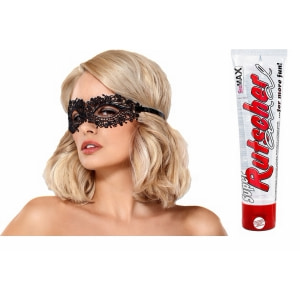 Pachet Lubrifiant Super Rutscher Anal 100ml + Mască Obsessive A710 Negru Pachet Lubrifiant Super Rutscher Anal 100ml + Mască Obsessive A710 Negru pe Sexlab.ro