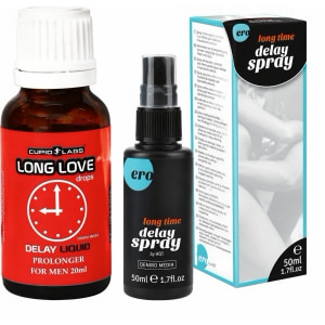 Pachet Spray HOT Delay 50 ml + Picături Ejaculare Precoce Long Love 20ml Pachet Spray HOT Delay 50 ml + Picături Ejaculare Precoce Long Love 20ml pe Sexlab.ro